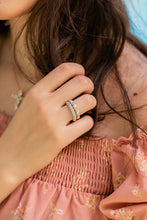 Load image into Gallery viewer, Val & Tina Siabella™ Camila Rings - White