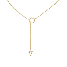 Load image into Gallery viewer, Multi Shape Lariat Necklace