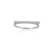 Load image into Gallery viewer, Val & Tina Siabella™ CZ Bar Ring