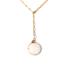 Load image into Gallery viewer, Val & Tina Siabella™ Charlotte Medallion Necklace - Moonstone
