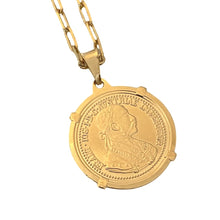 Load image into Gallery viewer, Italian Coin Necklace