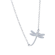 Load image into Gallery viewer, Val & Tina Siabella™ Dragonfly Necklace Silver