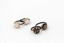 Load image into Gallery viewer, Val & Tina Siabella™ Noir Smoky Quartz Ring
