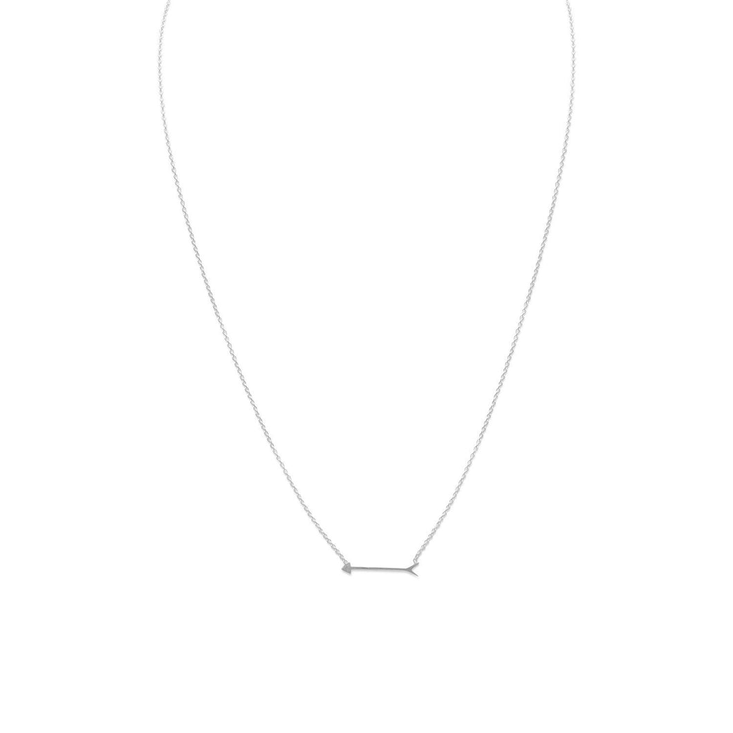 Tiny Arrow Design Necklace