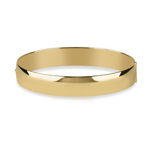 Load image into Gallery viewer, &quot;Odette&quot; Gold-Filled Hinged Statement Bangle