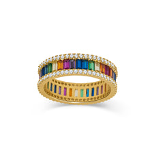 Load image into Gallery viewer, Rainbow Ring - Gold