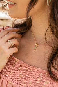 "You Hold The Key" Necklace - Gold