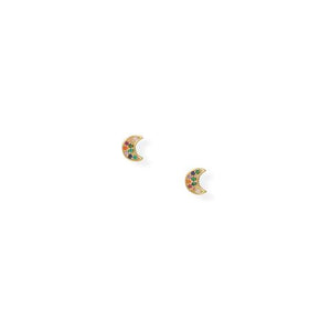 Confetti Moon Earrings
