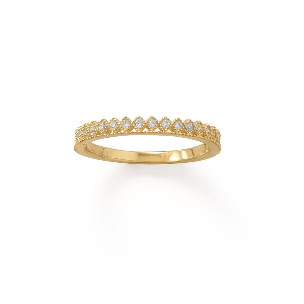 Thin Crown Design Ring