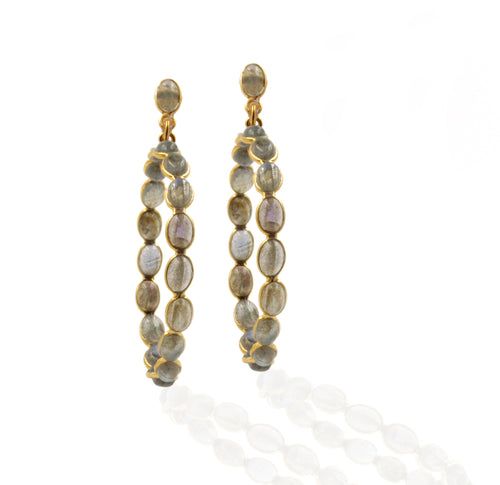 Val & Tina Siabella™ Charlotte Earrings - Labradorite
