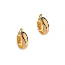 Load image into Gallery viewer, 18K Gold-Filled Round Chunky Hoops