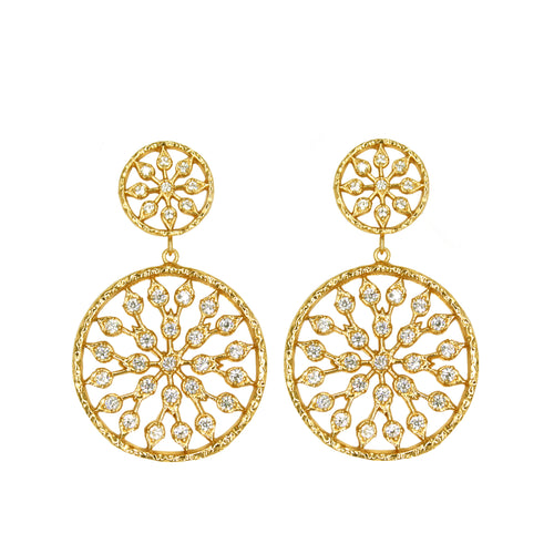 Val & Tina Siabella™ Chloe Earrings - Gold