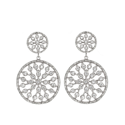 Val & Tina Siabella™ Chloe Earrings - Silver
