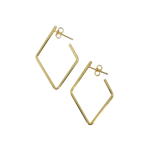 Geometric Diamond Hoops