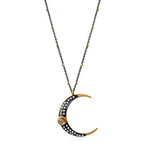 Load image into Gallery viewer, Lune Noire Necklace