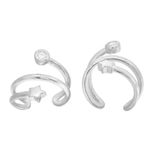 Load image into Gallery viewer, Shooting Star Ear Cuff - Silver
