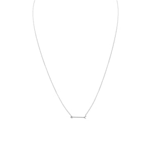 Tiny Arrow Design Necklace